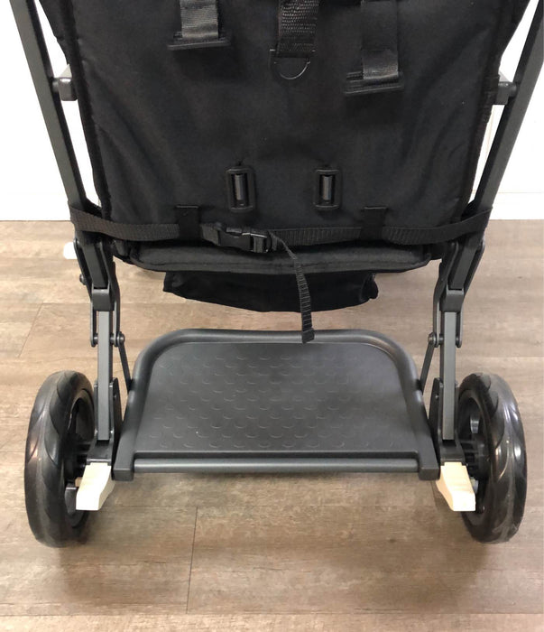 Joovy Caboose Too Graphite Sit Stand Double Stroller, 2019, Black