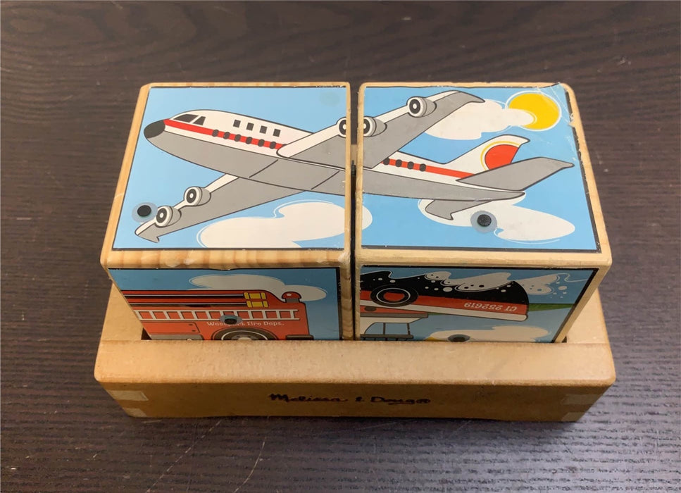 used Melissa & Doug Sound Blocks, Vehicles