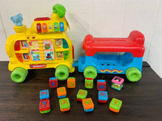 secondhand VTech Sit To Stand Alphabet Train