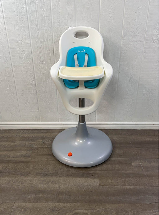 secondhand Boon Flair High Chair, Blue/White