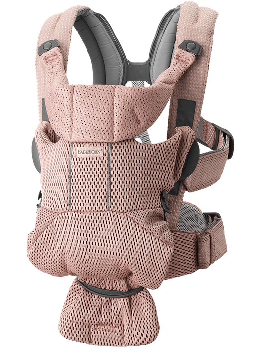 used BabyBjorn Baby Carrier Free, Dusty Pink 3D Mesh