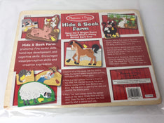 Shop Melissa & Doug Hide And Seek Farm at GoodBuy Gear