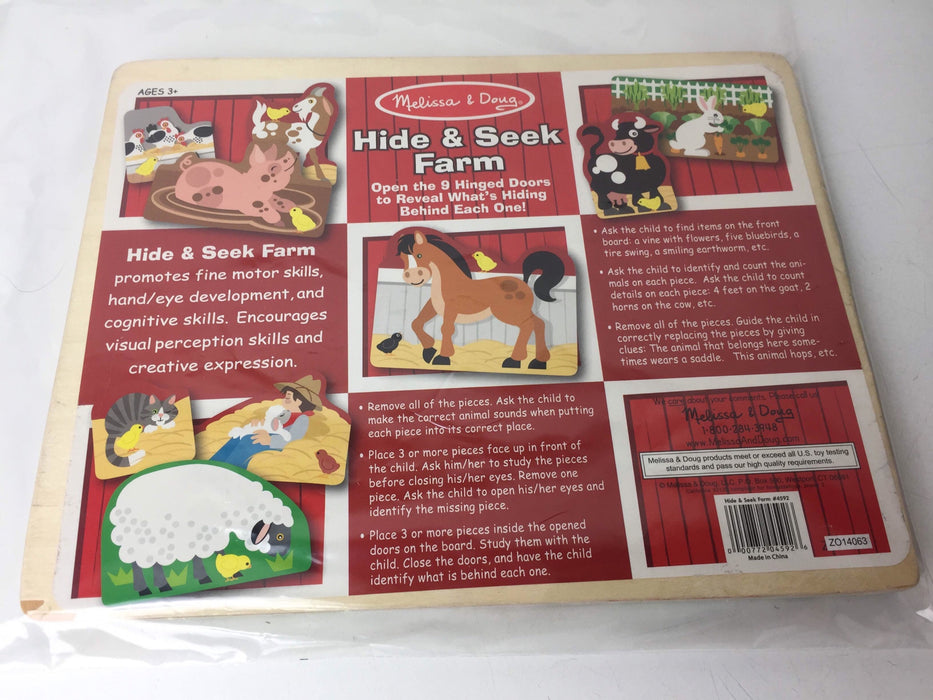 Shop Melissa & Doug Hide And Seek Farm at GoodBuy Gear