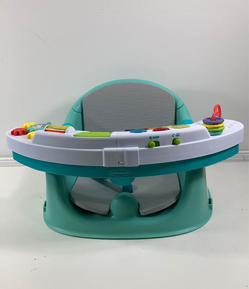 used Infantino Music & Lights 3-in-1 Discovery Booster, Green