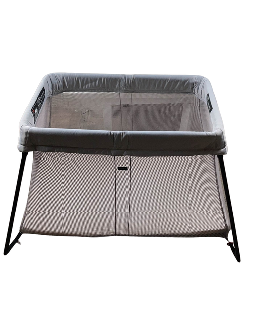 used BabyBjorn Travel Crib Light, Silver