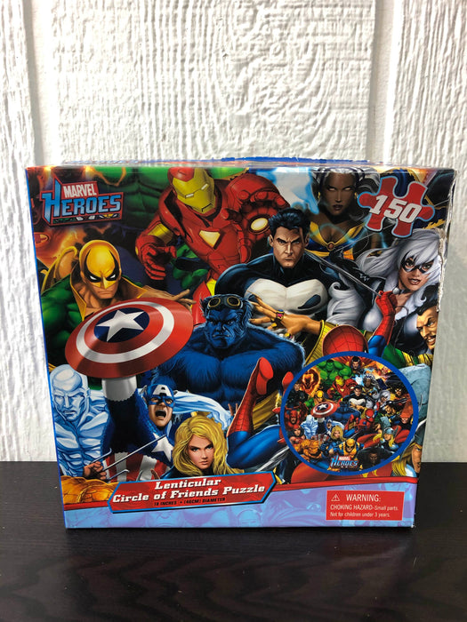 used Cardinal 150 Piece Puzzle, Marvel