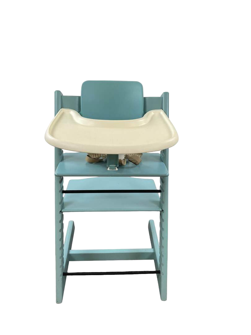 Stokke Tripp Trapp High Chair with Baby Set and Tray, Turquoise