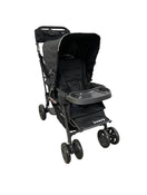 used Joovy Caboose Too Ultralight Graphite Sit And Stand Double Stroller, Black, 2020