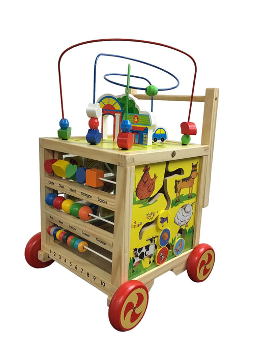 used 6 In 1 Activity Cube And Walker