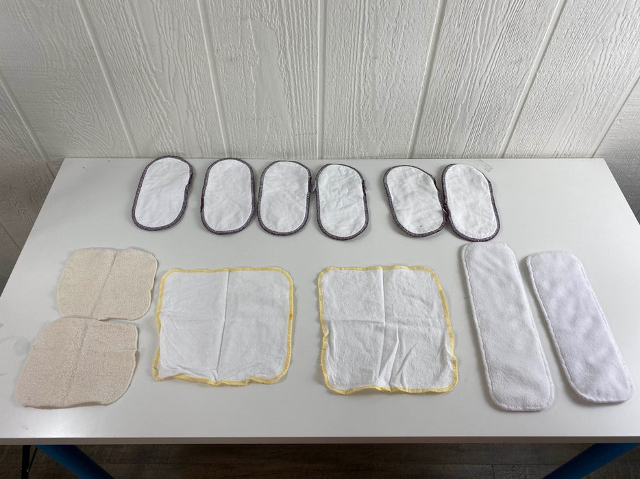 used BUNDLE Cloth Diaper Inserts