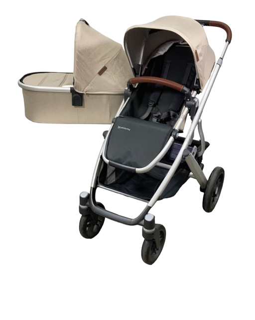 secondhand UPPAbaby VISTA V2 Stroller, 2022, Declan (Oat Melange)