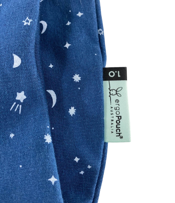 secondhand ErgoPouch Cocoon Swaddle Bag, 1.0 TOG, 0-3M, Night Sky