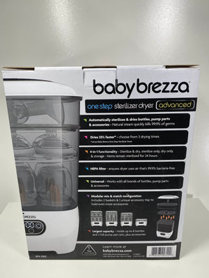 Baby Brezza Sterilizer And Dryer Advanced