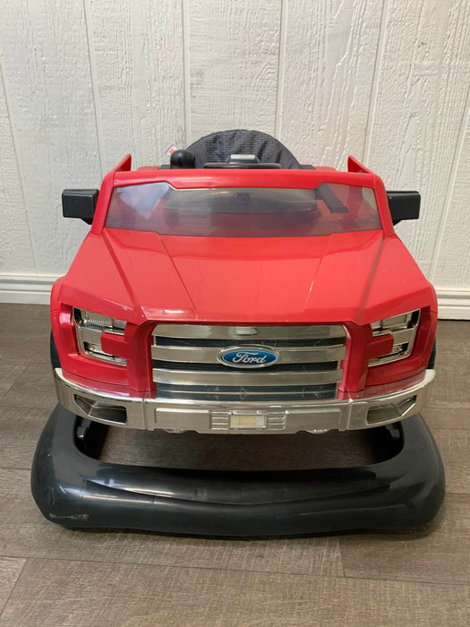 used Bright Starts 3 Ways to Play Baby Walker with Activity Station, Red Ford