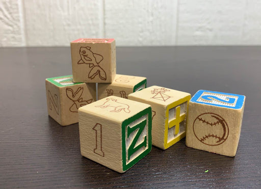 secondhand Alphabet Blocks