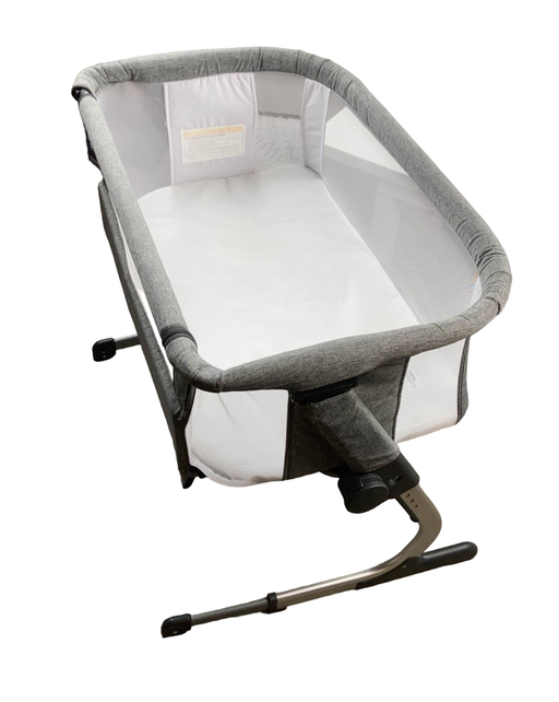 secondhand Baby Delight Beside Me Dreamer Bassinet & Bedside Sleeper, Charcoal Tweed