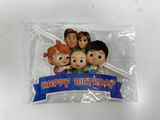 used Cocomelon Birthday Party Supplies 170 Piece