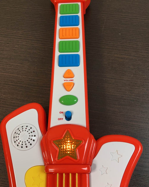 secondhand Fisher Price Rockstar Guitar