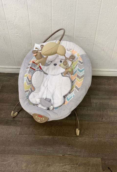 used Fisher Price Deluxe Bouncer, My Little Snugapuppy