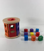 secondhand Melissa & Doug Match and Roll Shape Sorter