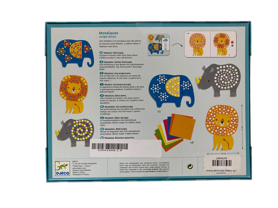 secondhand DJECO Mosaic Craft Kit