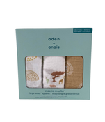 used Aden + Anais Organic Muslin Large Musy Squares