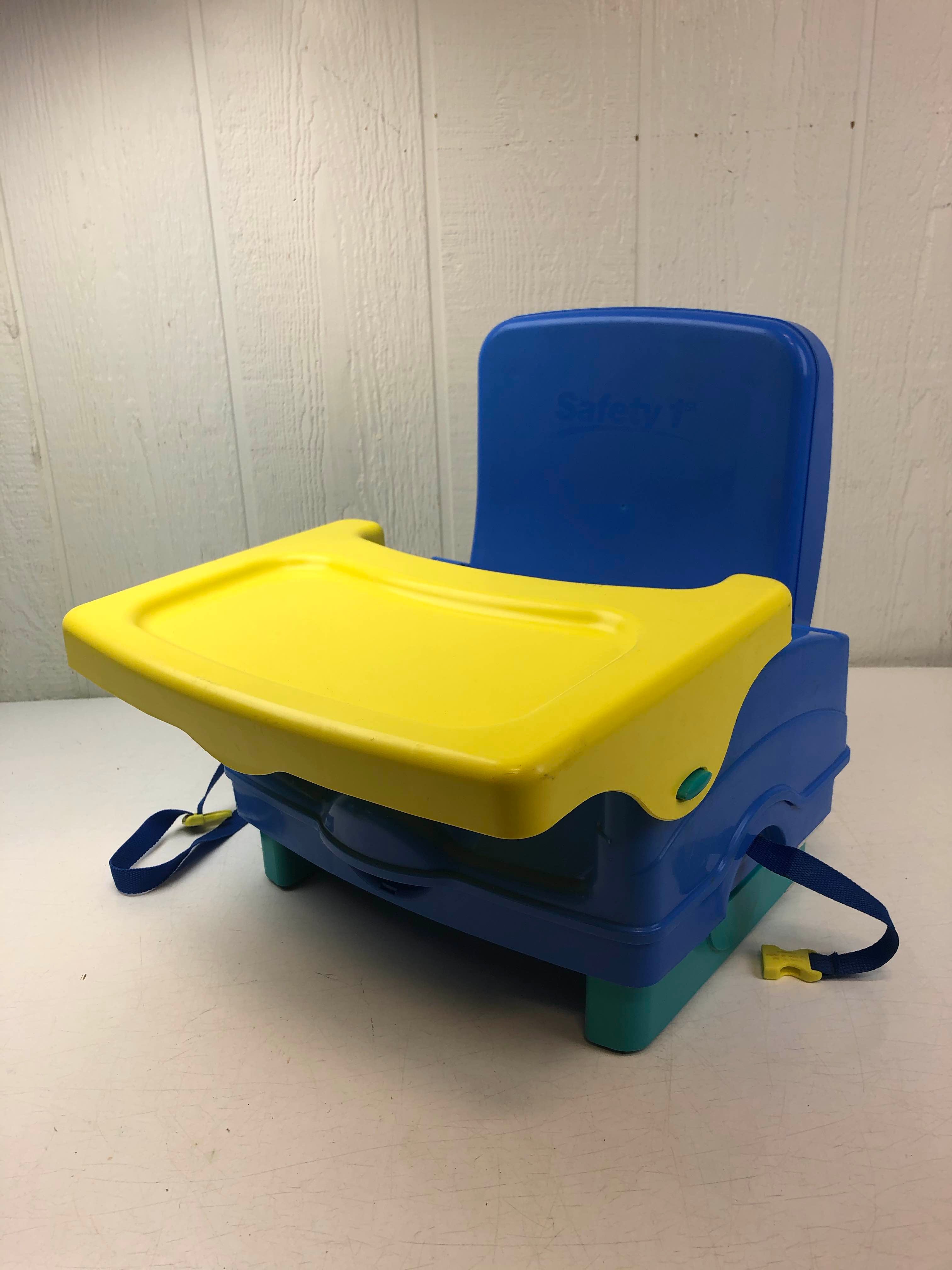 Blue Safety First Portable High Chair Safety 1st Fold Up Booster