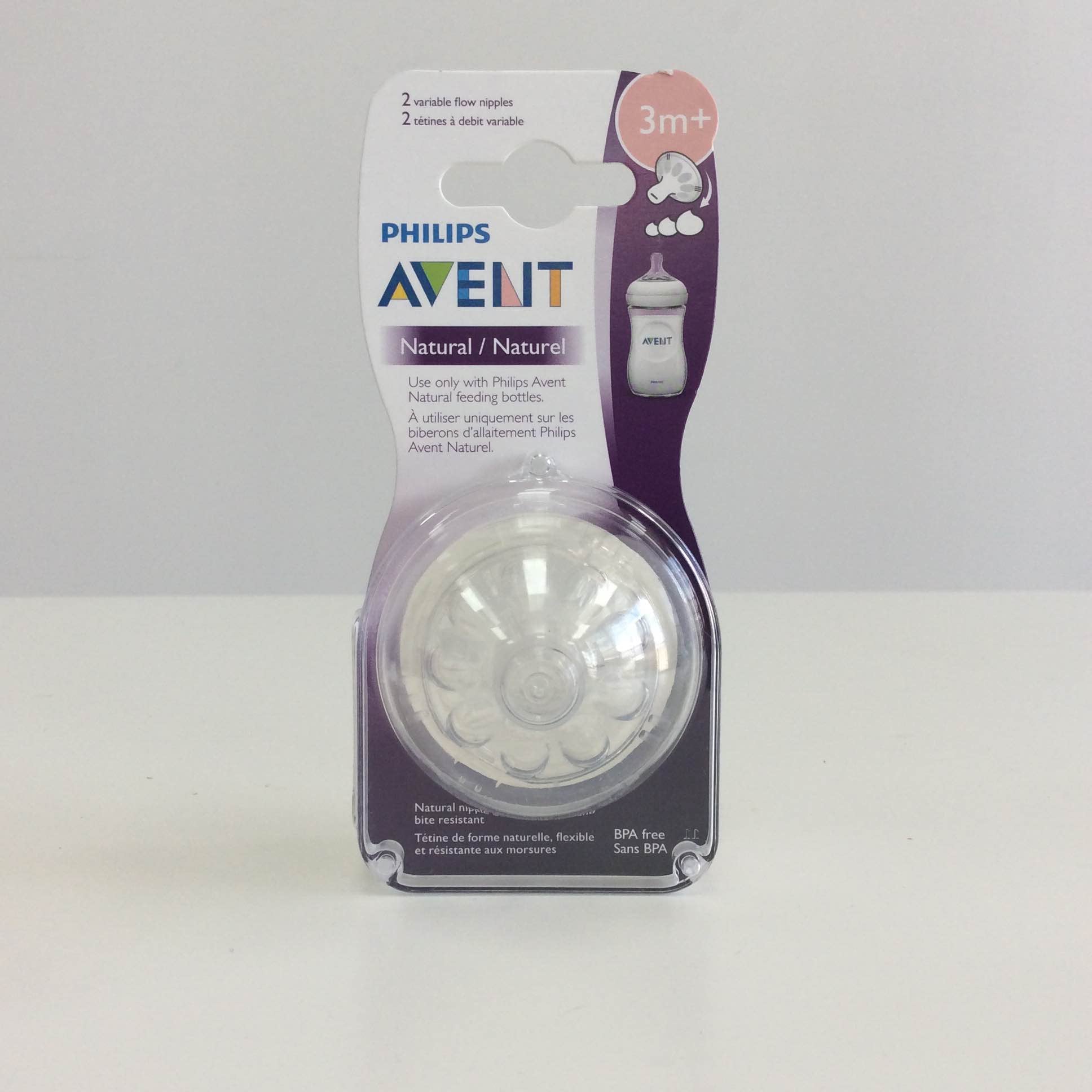 Philips Avent Natural Variable Flow Teats tétine pour biberon