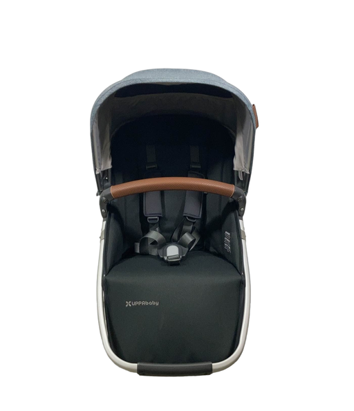 used UPPAbaby VISTA RumbleSeat V2, 2015+, 2023, Gregory (Blue Melange)