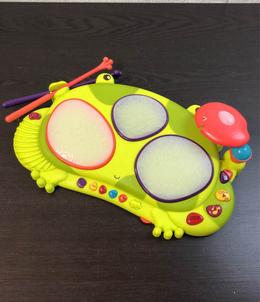 used B. toys Frog Drum Ribbit-tat-tat