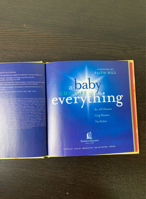 secondhand A Baby Changes Everything CD & Book