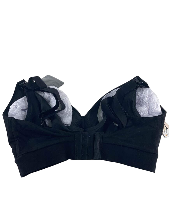 Shop Kindred Bravely Minimalist Hands-Free Pumping And Nursing Plunge Bra, Small, Busty, Black at GoodBuy Gear