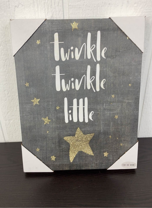 used Cloud Island Wall Canvas- Twinkle Twinkle