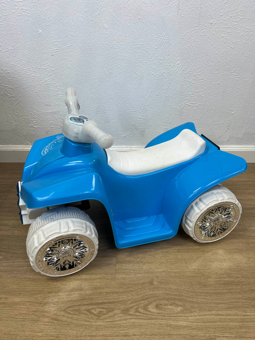 secondhand Kid Trax 6V Quad Ride-On, Frozen