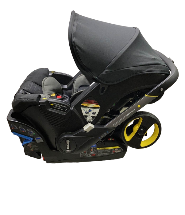 secondhand Doona Infant Car Seat & Stroller Combo, 2023, Nitro Black