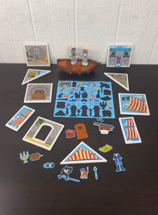 secondhand Melissa & Doug Magnetivity Pirate Cove Set