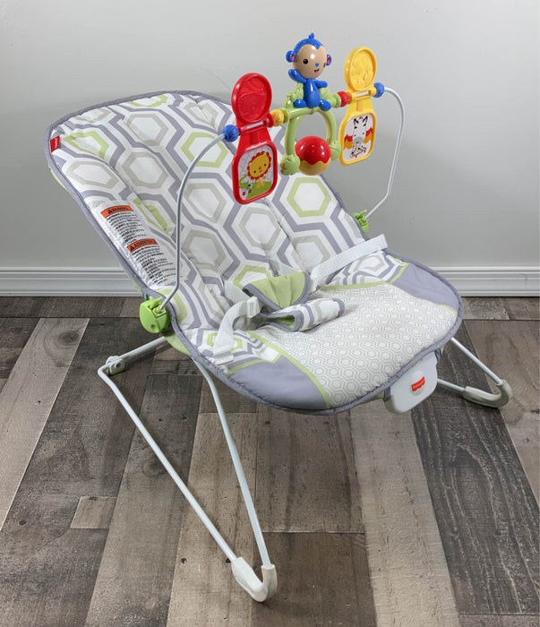 secondhand Fisher Price Baby Bouncer, Geo Meadow