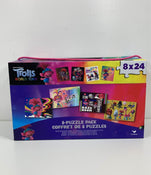 used DreamWorks Trolls World Tour Puzzles-8 Pack