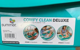 Shop Summer Infant Comfy Clean Deluxe Newborn To Toddler Bath at GoodBuy Gear