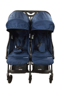 secondhand Mompush Lithe Double Stroller, Navy, 2022