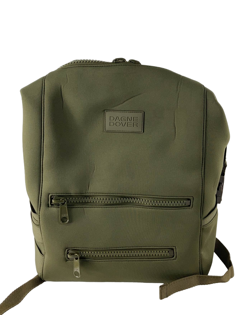 Dagne Dover Indi Diaper Backpack Medium, Dark Moss