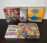 secondhand BUNDLE Board Games And Jigsaw Puzzles