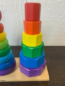 secondhand Melissa & Doug Geometric Stacker