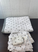 used Land Of Nod Not A Peep Crib Bedding