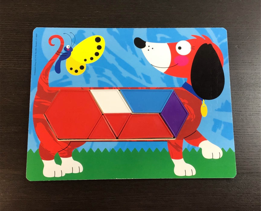 used Melissa & Doug Animal Pattern Blocks