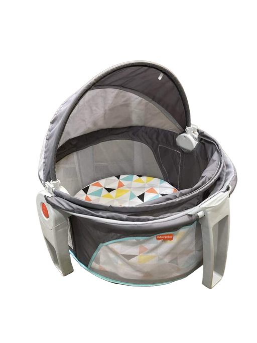 used Fisher Price On-the-Go Baby Dome, Windmill