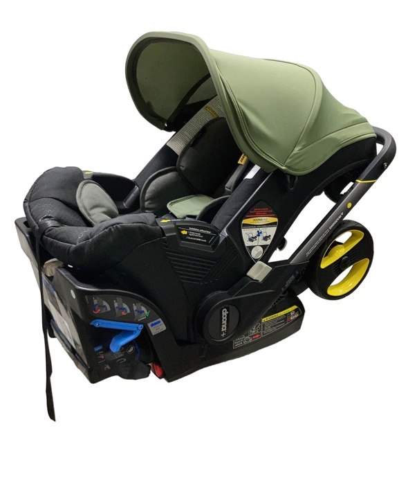 used Doona Infant Car Seat & Stroller Combo, 2022, Desert Green