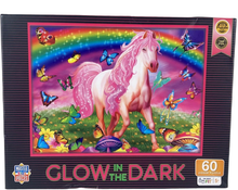 used Masterpieces 60-Piece Glow In The Dark Jigsaw Puzzle