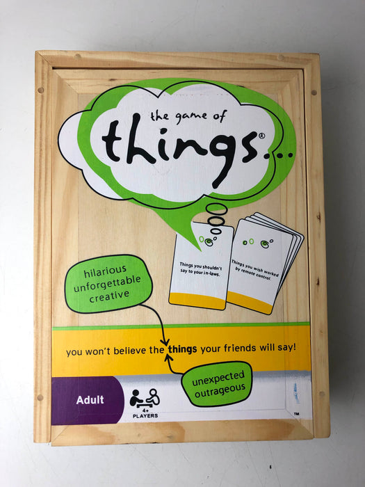 used Hasbro The Game Of Things