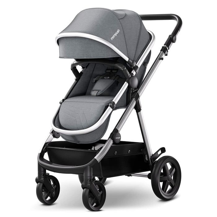 Mompush Meteor 2 Stroller, 2021, Gray